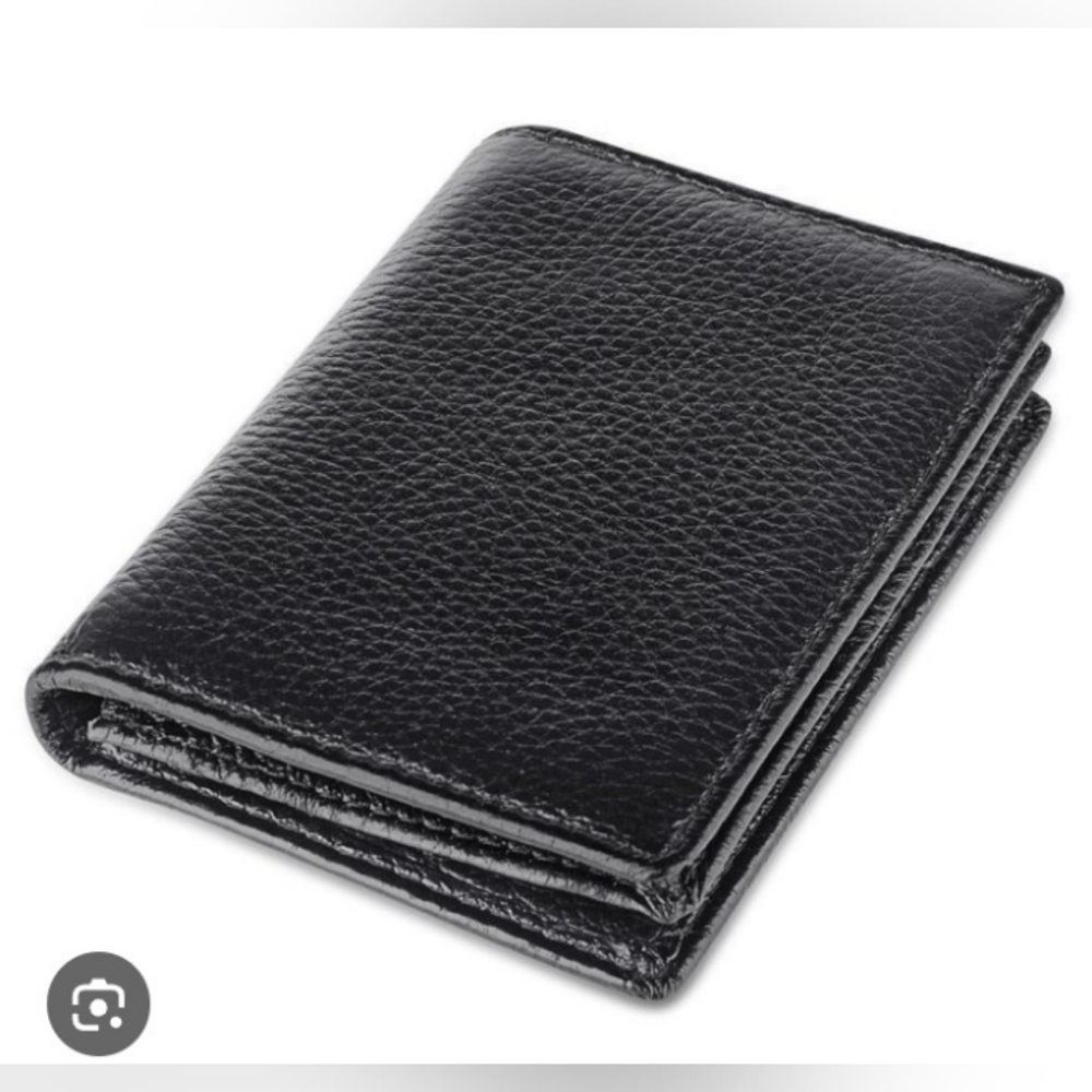 DKNY Textured Full Grain Leather Black Wallet